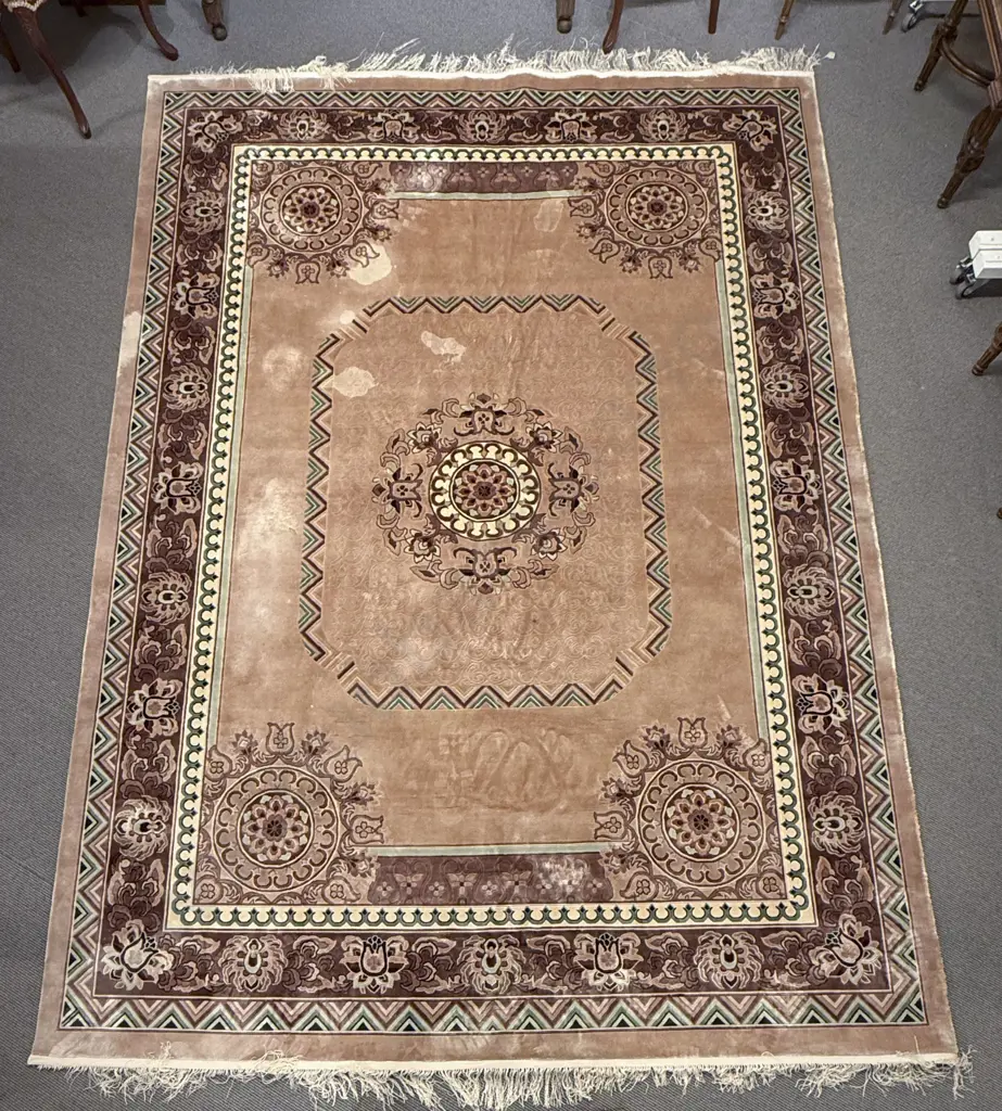 Large Chinese Floor Rug Image 1++