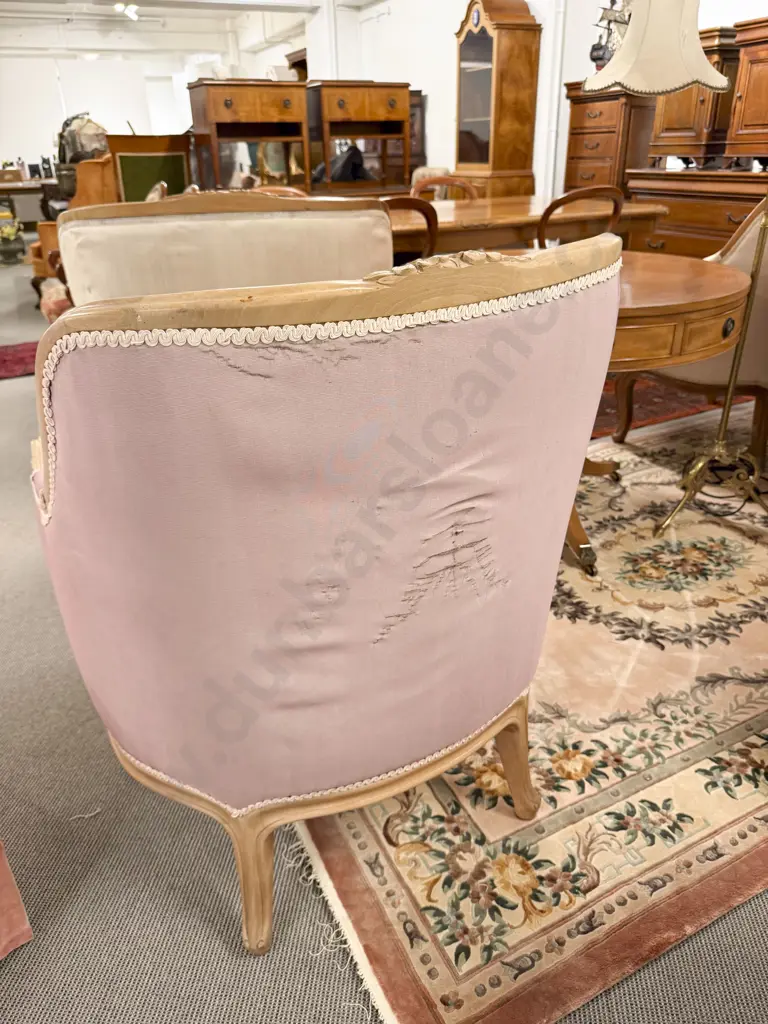 Pair French Style Fauteuils (Armchairs) Image 1++