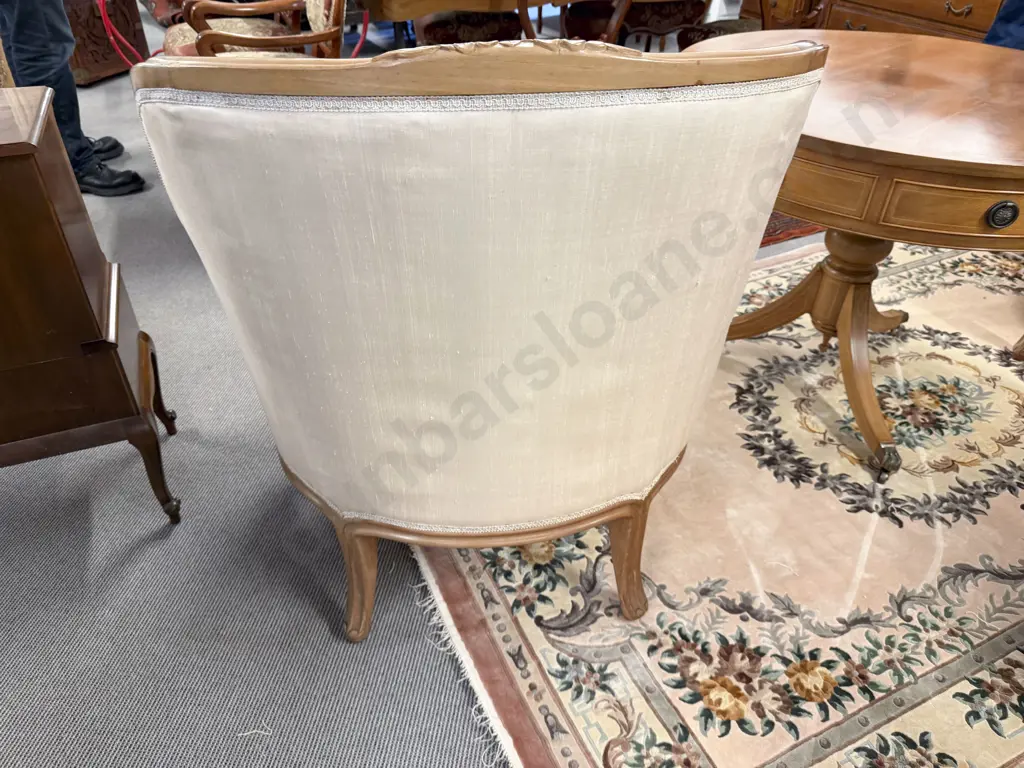 Pair French Style Fauteuils (Armchairs) Image 1++