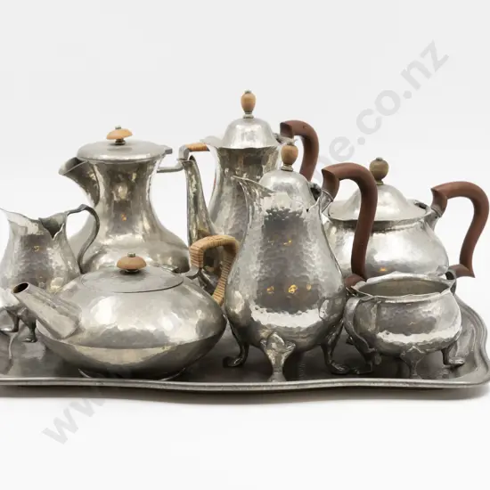 Pewter 8pce Tea & Coffee Service