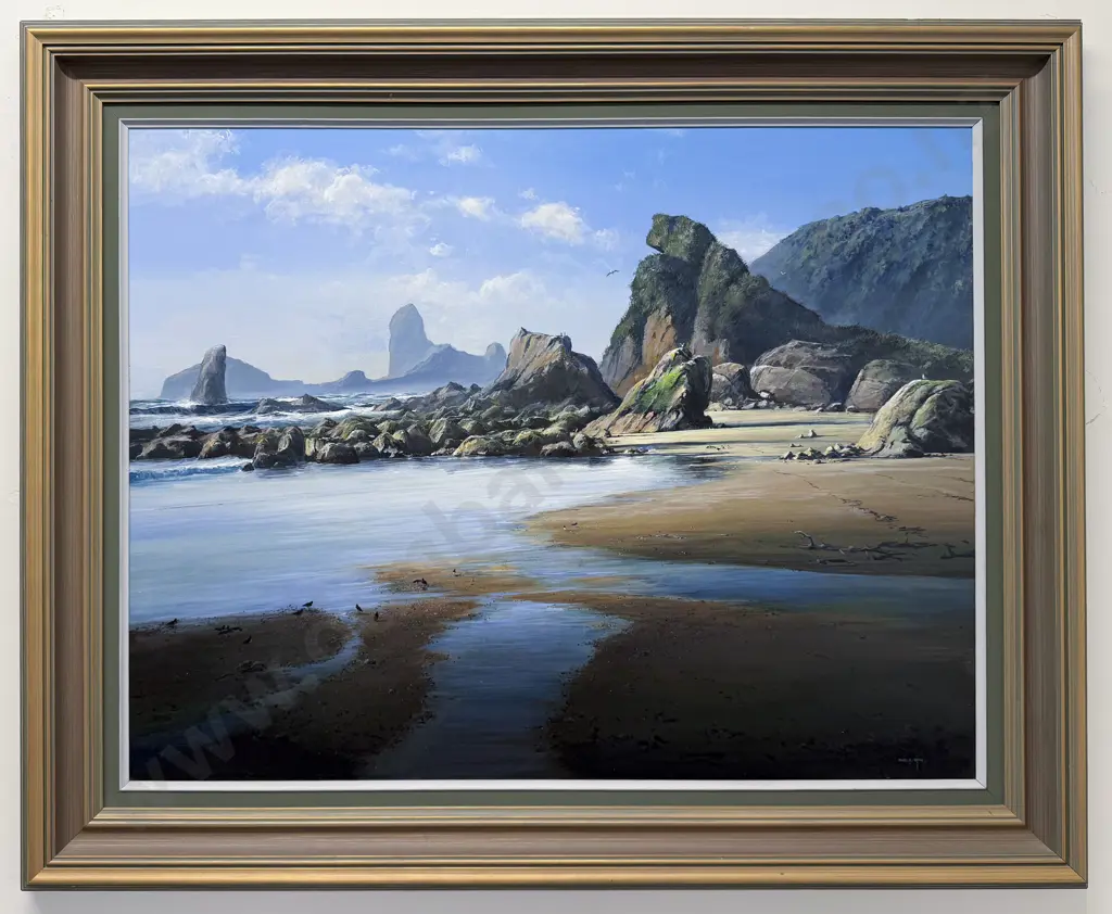 Colin C Wynn (b 1950) - The West Coast near the Fox River - North Westland Image 1++