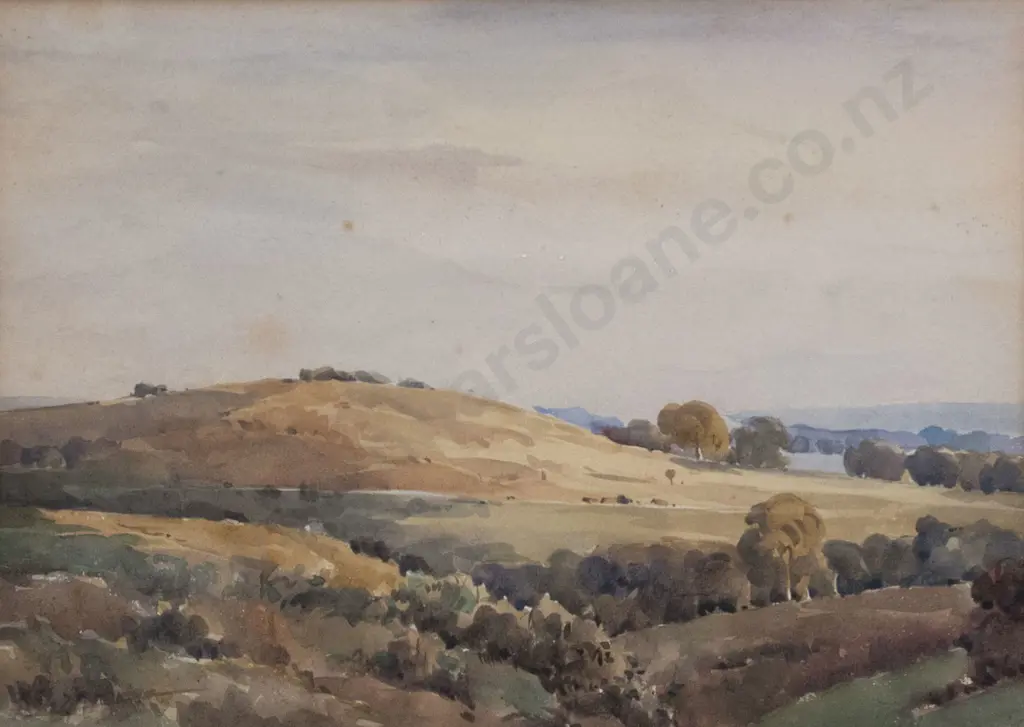William J Rush (1872 - 1965) - NZ Landscape & Other Image 1++