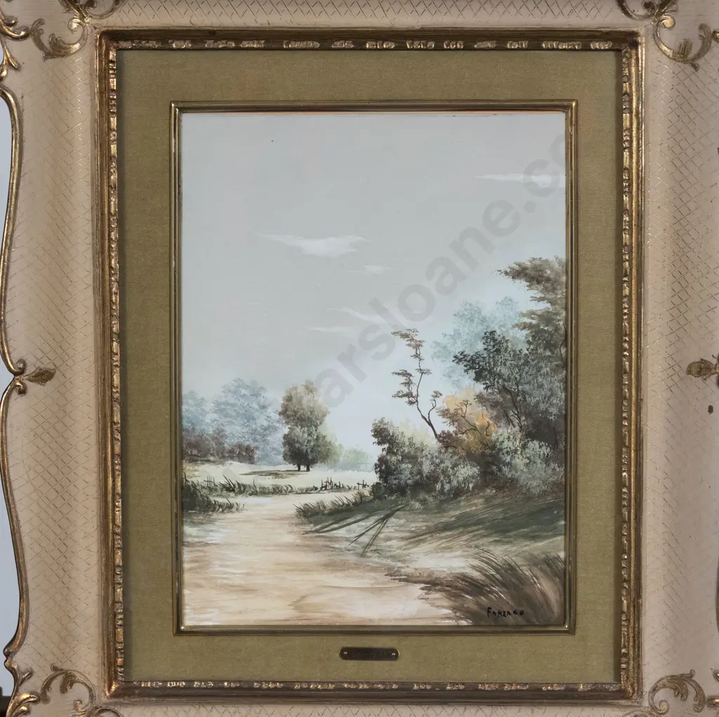 Two Signed 'Fanzago' W/C Landscapes Image 1++