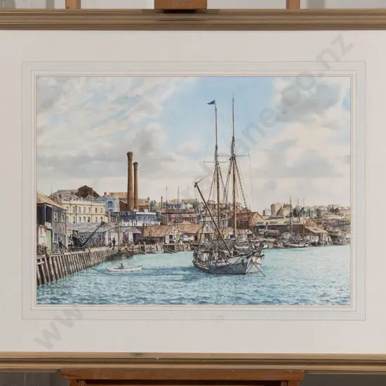 Roger Morris (1935 - 2023) - Freeman's Bay - Auckland