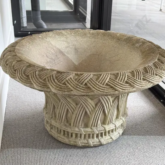 Large English Made Composite Garden Urn