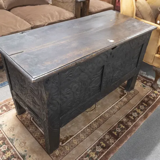 Late C17th Oak Coffer