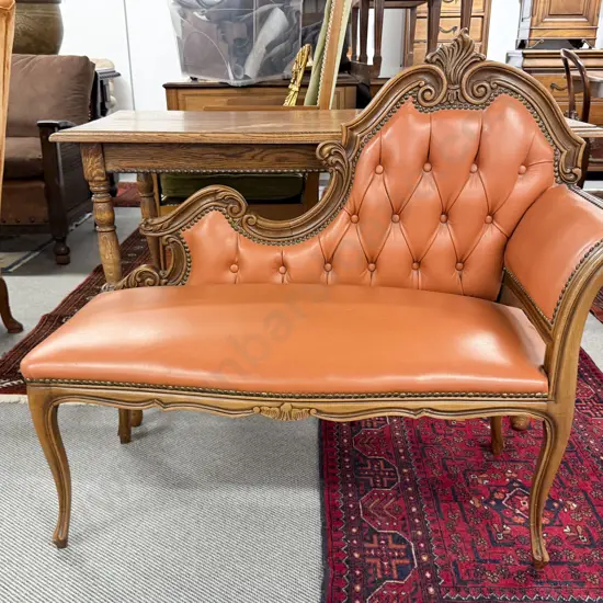 French Style Miniature Chaise Lounge