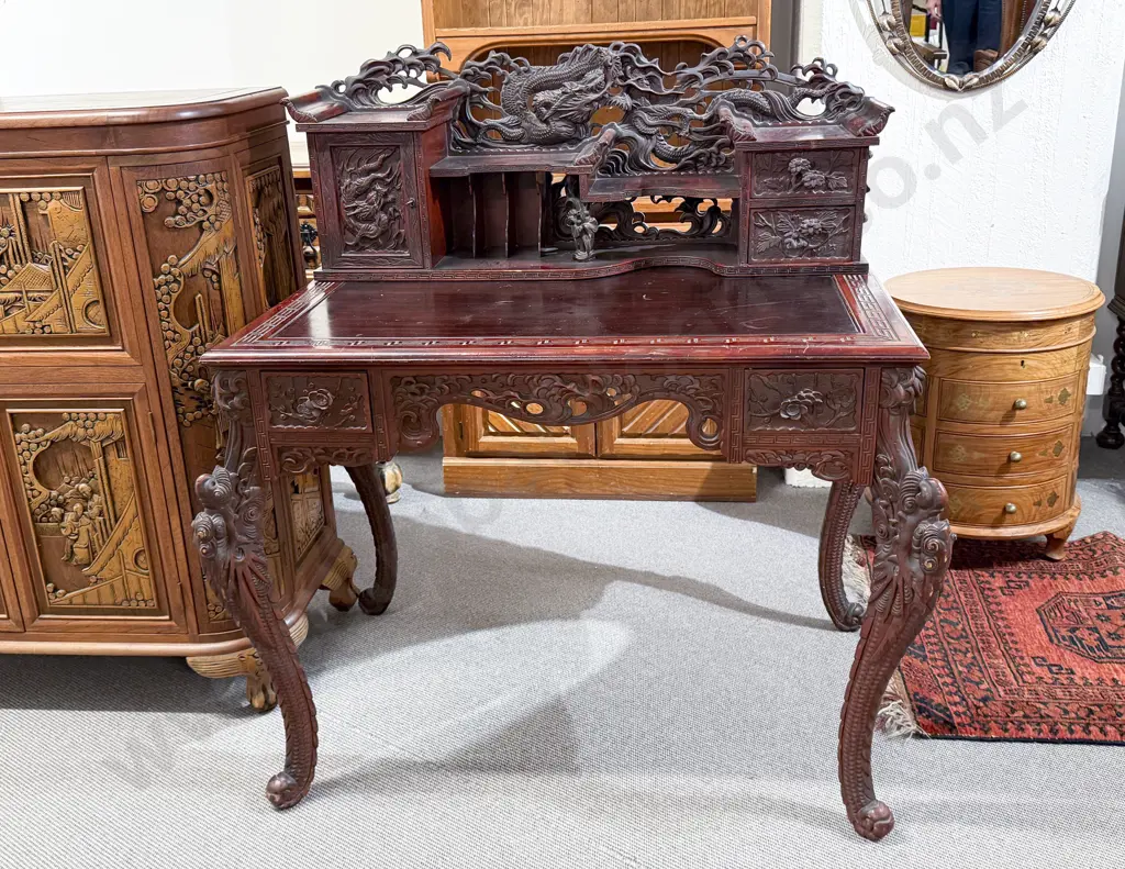 Chinese Hardwood Desk Image 1++