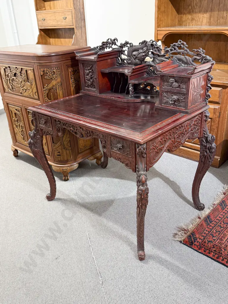 Chinese Hardwood Desk Image 1++