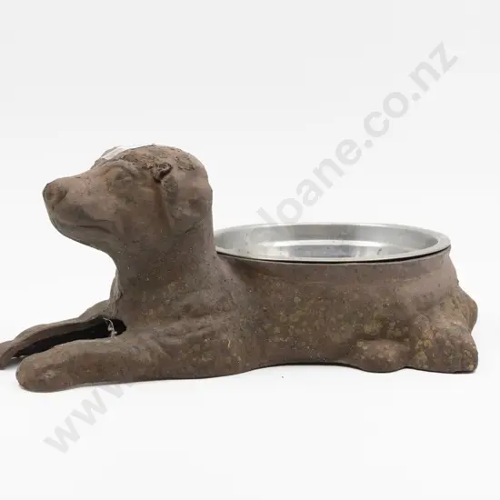 Cast Iron Dog Water Bowl
