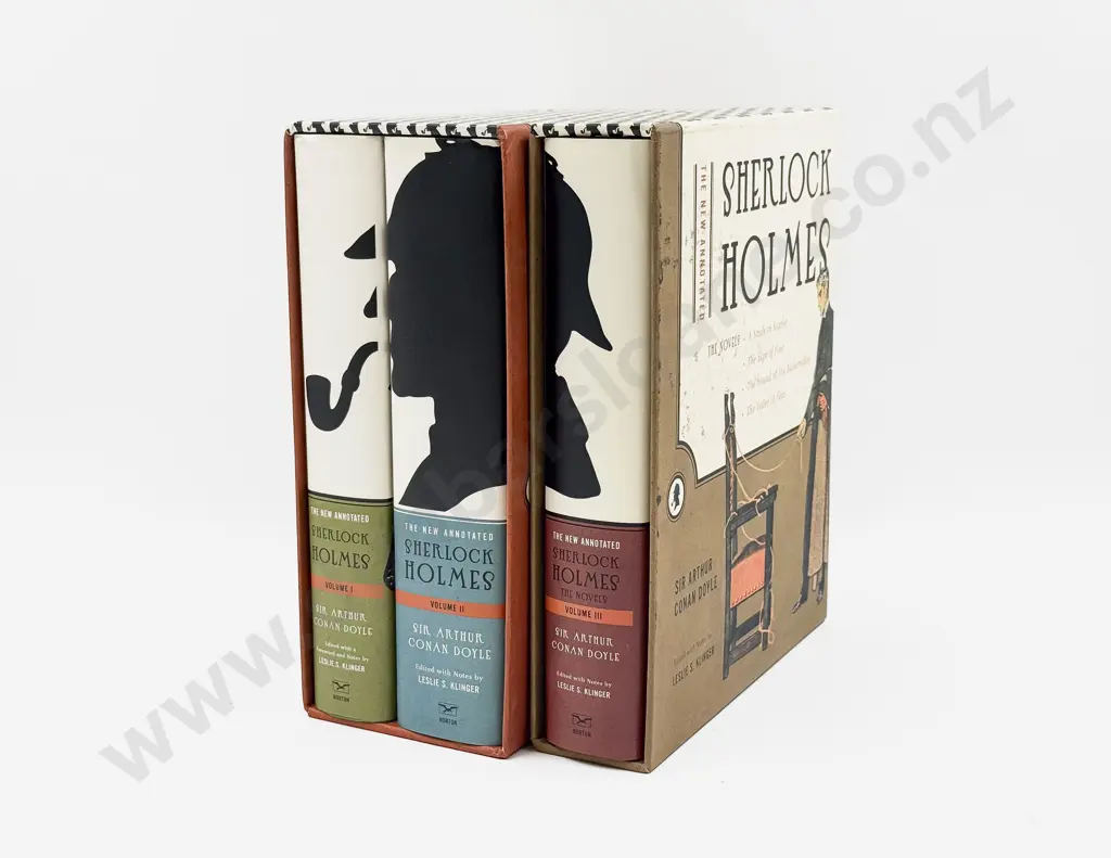 The New Annotated Sherlock Holmes Vols I II & III Two Box Set Image 1++