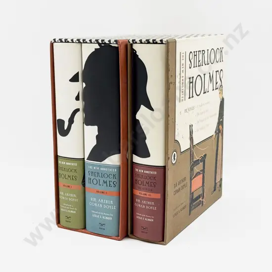 The New Annotated Sherlock Holmes Vols I II & III Two Box Set