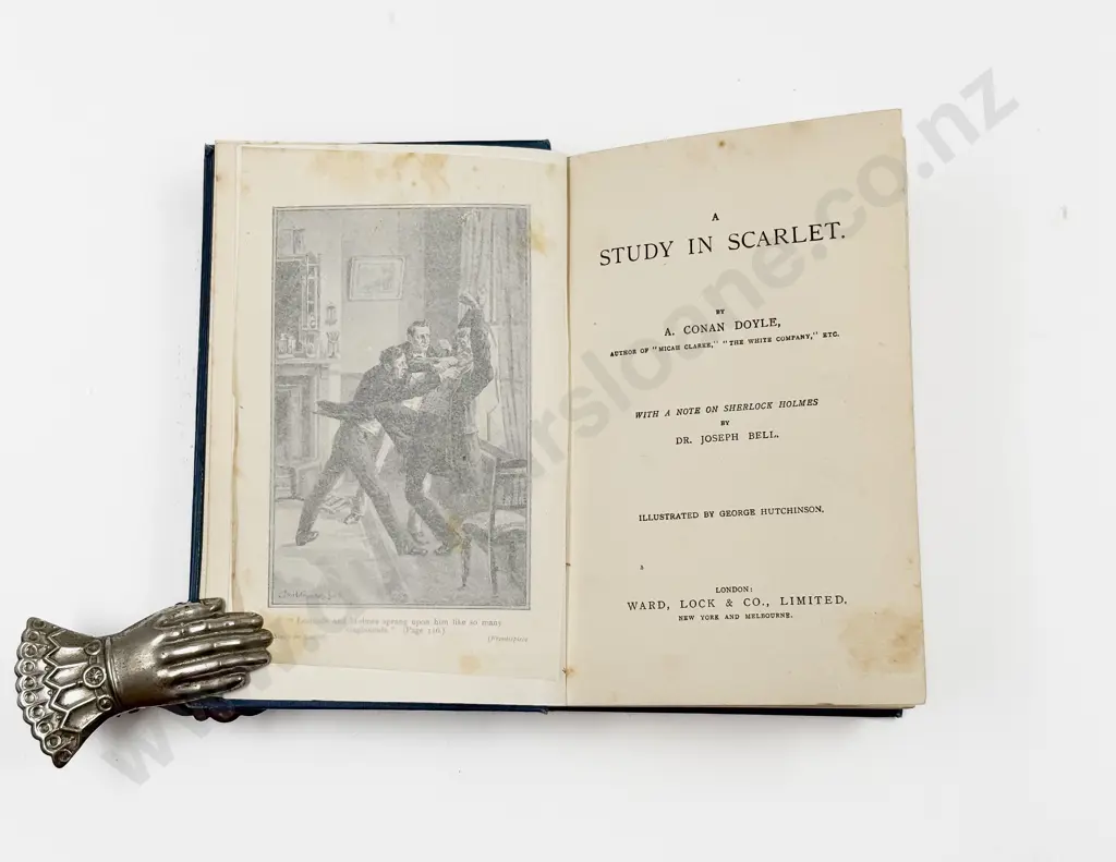 Sir Arthur Conan Doyle - A Study in Scarlet Image 1++