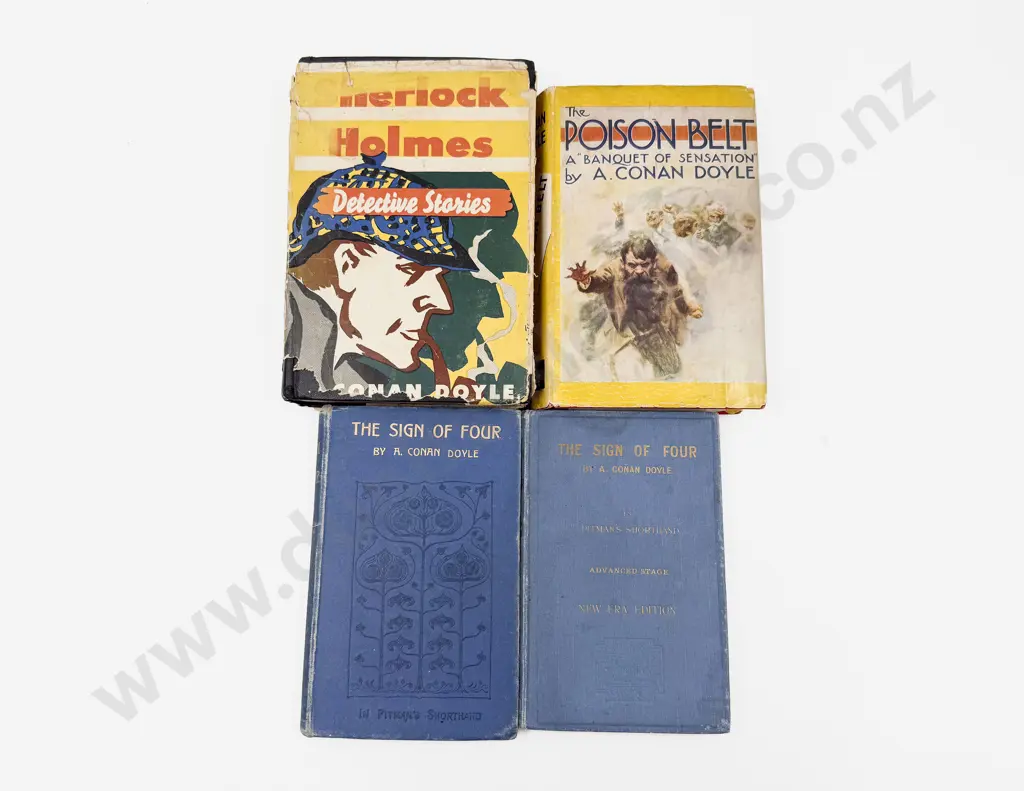 Sir Arthur Conan Doyle - Four Assorted Volumes Image 1++