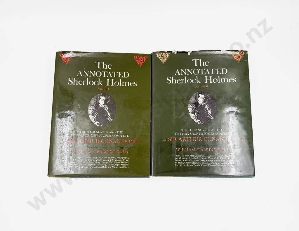 Sir Arthur Conan Doyle - The Annotated Sherlock Holmes Vols I & II Image 1++