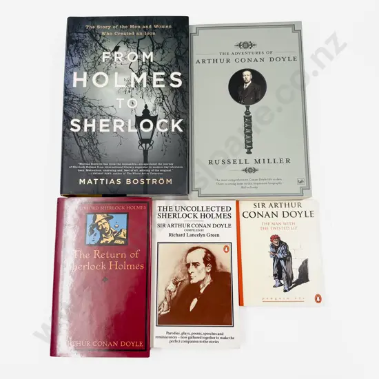 Five Volumes Relating to Sir Arthur Conan Doyle & Sherlock Holmes