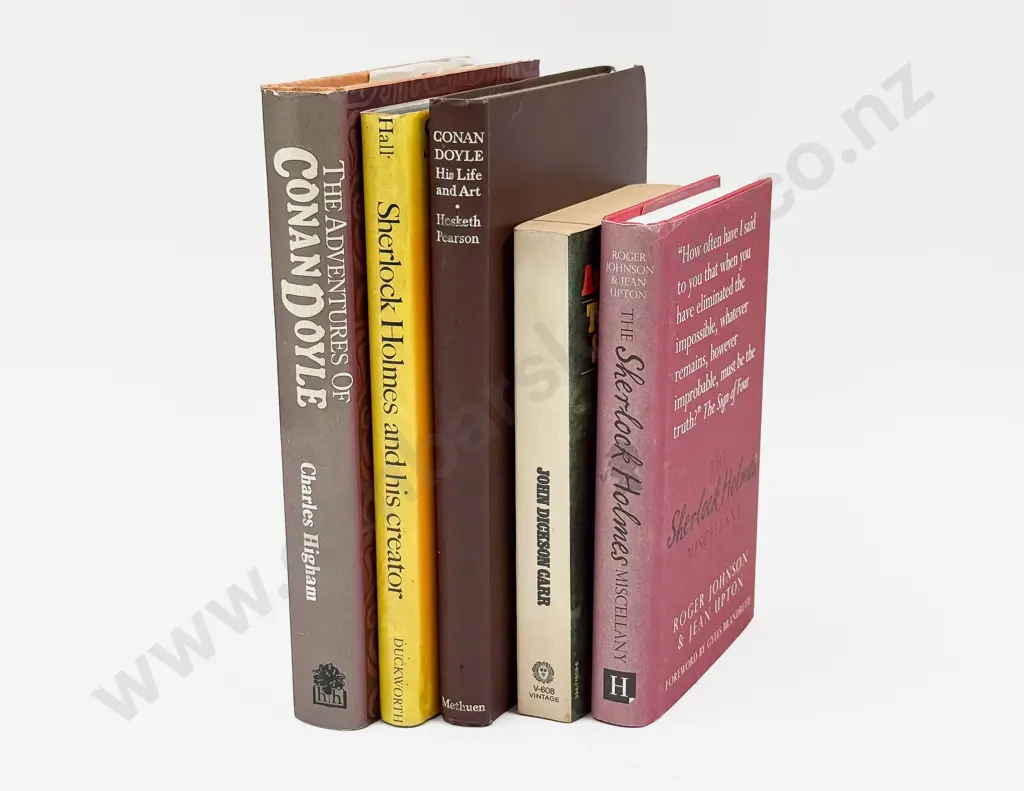 Five Volumes Relating to Sherlock Holmes Image 1++