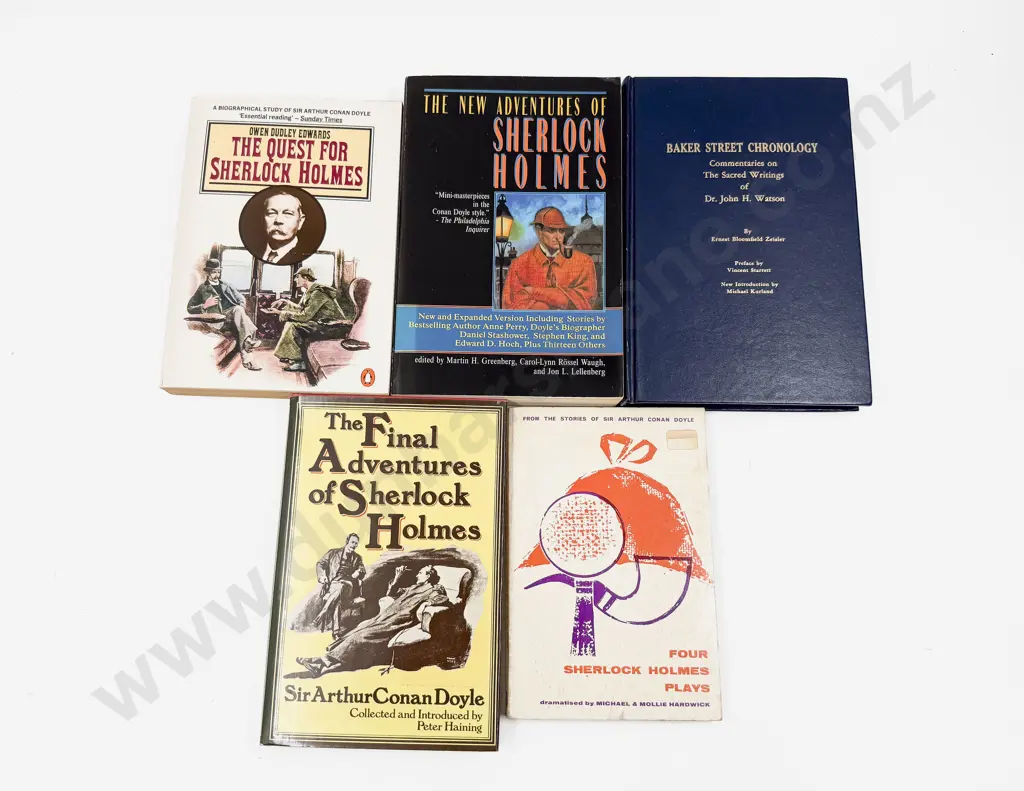 Five Volumes Relating to Sherlock Holmes Image 1++