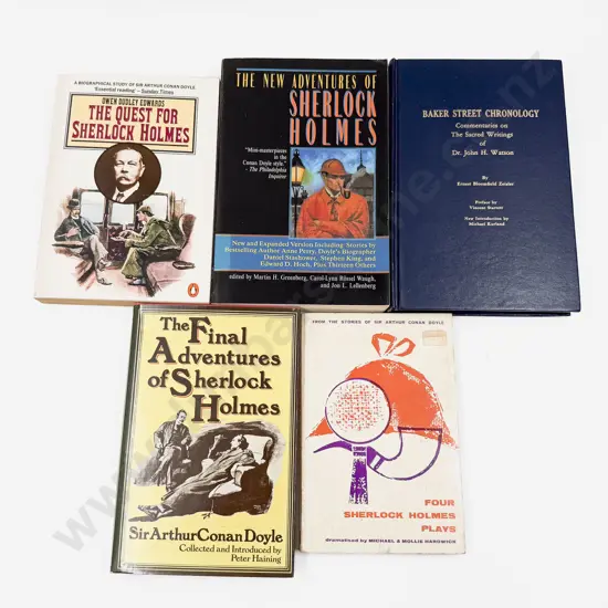 Five Volumes Relating to Sherlock Holmes