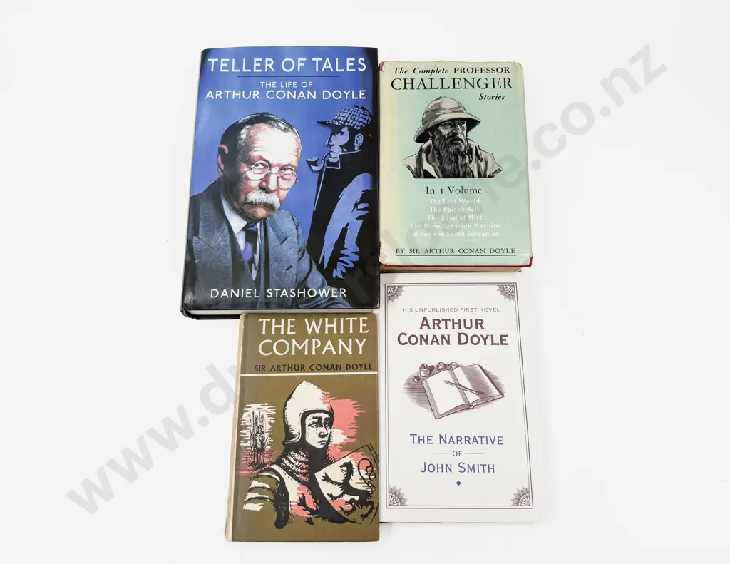 Three Volumes by Sir Arthur Conan Doyle & Other Image 1++