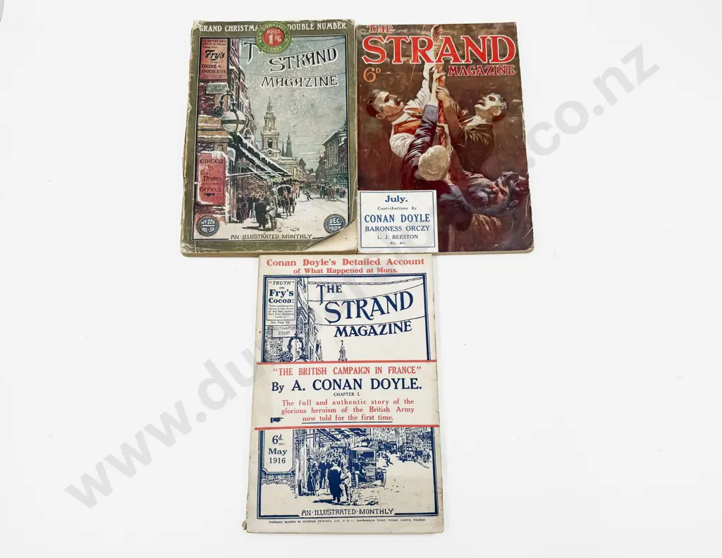 Three Volumes of The Strand Magazine Image 1++