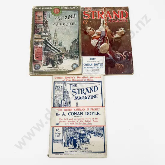 Three Volumes of The Strand Magazine