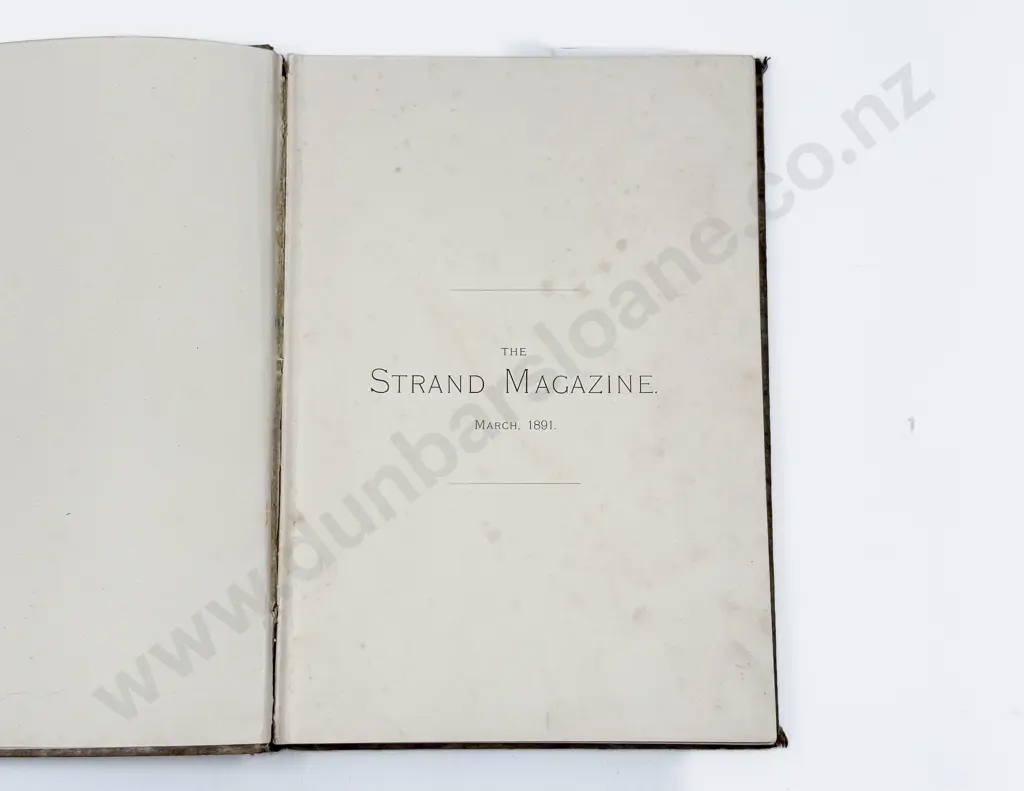 The Strand Magazine Royal Edition March 1891 Image 1++