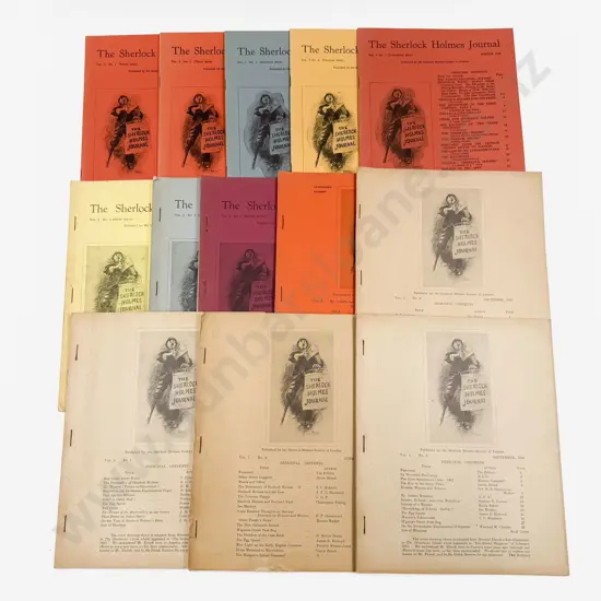 Thirteen Editions of The Sherlock Holmes Journal