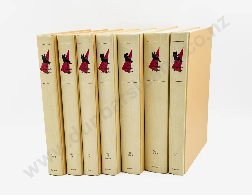 The Armchair Detective- A Facsimile of the First 10 Years in Seven Volumes Image 1++