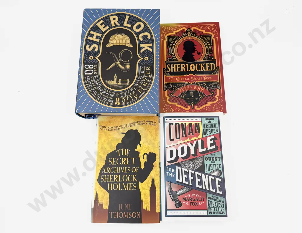 Four Volumes Relating to Sherlock Holmes Image 1++