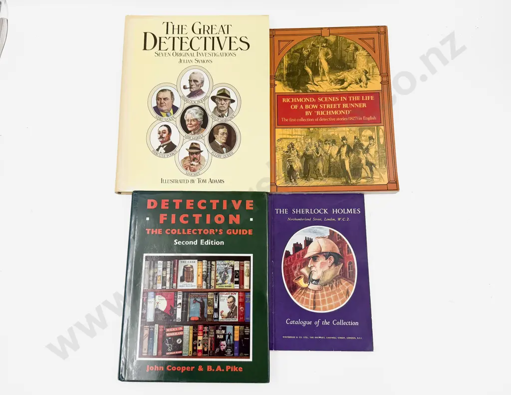 Four Volumes Relating to Sherlock Holmes & Detective Fiction Image 1++