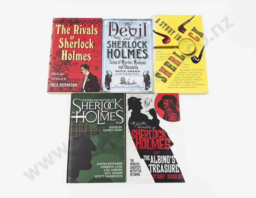 Five Volumes Relating to Sherlock Holmes Image 1++