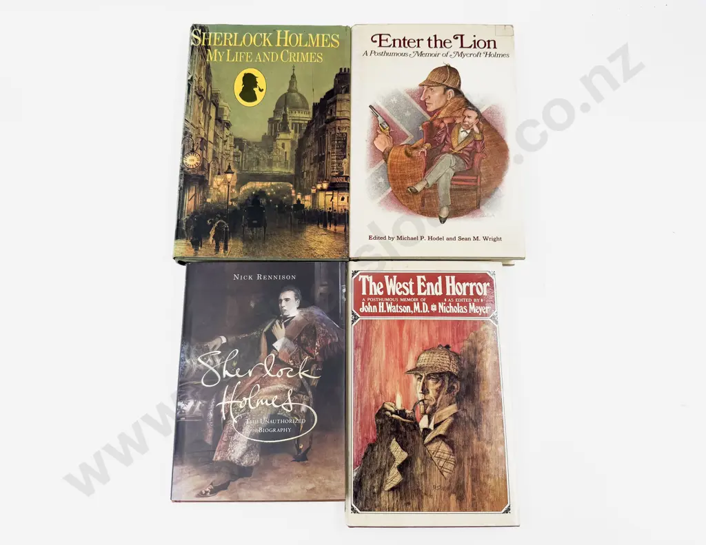 Four Volumes Relating to Sherlock Holmes Image 1++