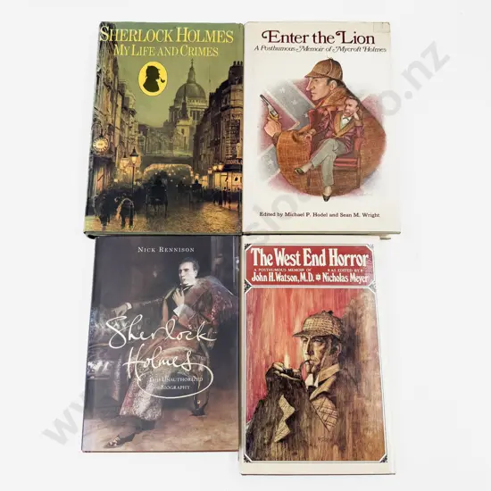 Four Volumes Relating to Sherlock Holmes
