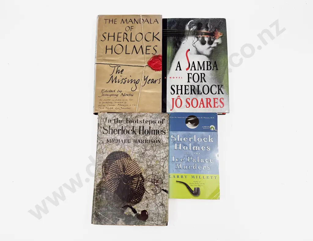 Four Volumes Relating to Sherlock Holmes Image 1++