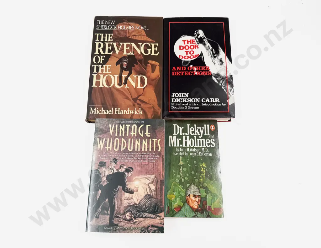 Four Volumes Relating to Sherlock Holmes & Detective Fiction Image 1++