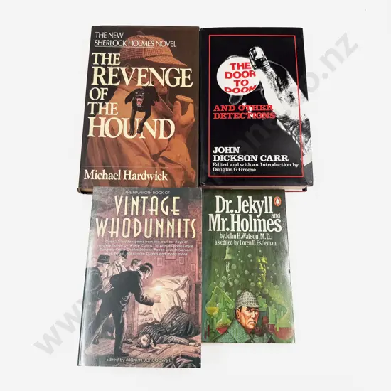 Four Volumes Relating to Sherlock Holmes & Detective Fiction