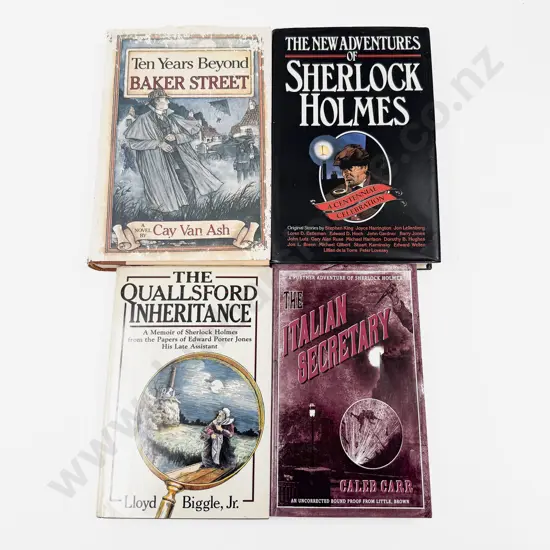 Four Volumes Relating to Sherlock Holmes & Detective Fiction
