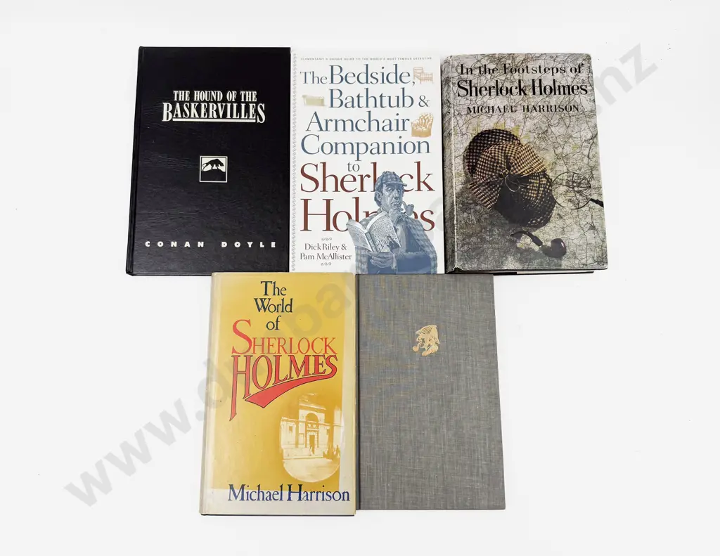 Five Volumes Relating to Sherlock Holmes Image 1++