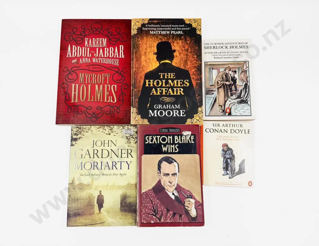 Six Volumes Relating to Sherlock Holmes & Detective Fiction Image 1++