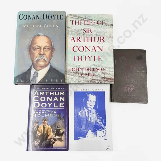 Five Volumes Relating to Sir Arthur Conan Doyle & Detective Fiction
