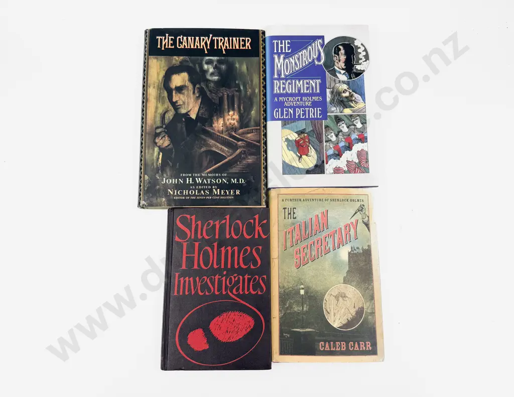 Four Assorted Detective Fiction Volumes Image 1++