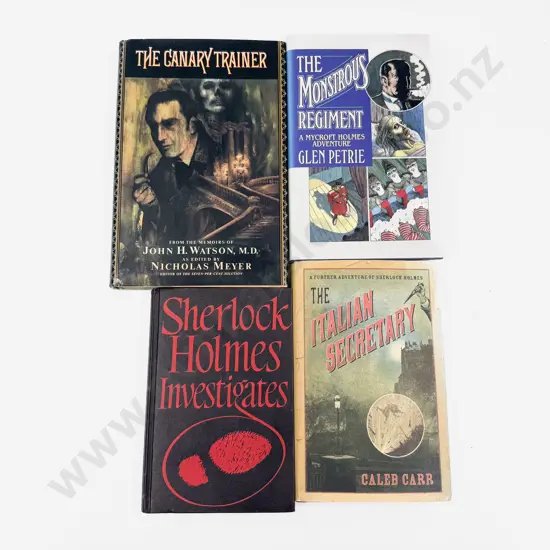 Four Assorted Detective Fiction Volumes