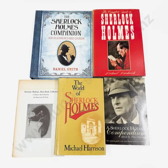 Five Assorted Volumes Relating to Sherlock Holmes