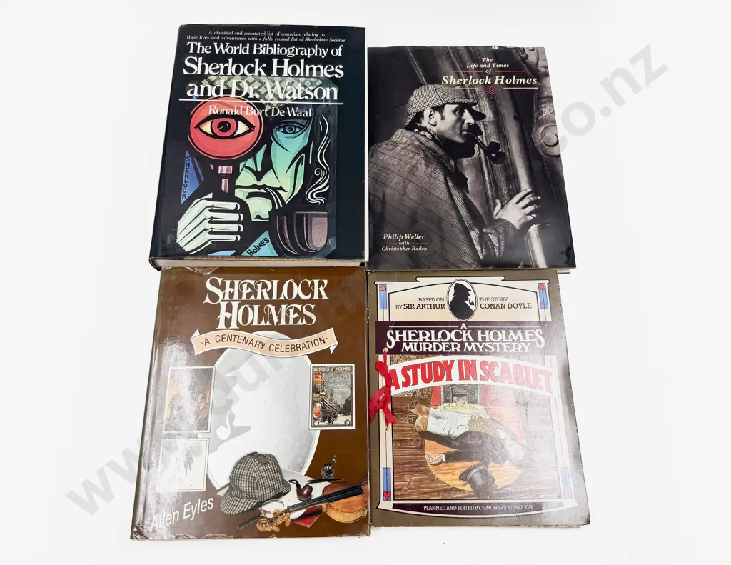 Four Assorted Volumes Relating to Sherlock Holmes Image 1++