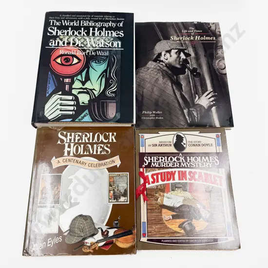 Four Assorted Volumes Relating to Sherlock Holmes