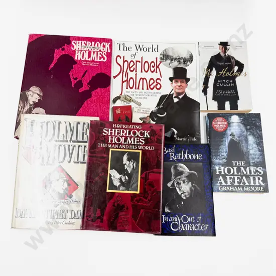 Seven Volumes Relating to Sherlock Holmes in Film