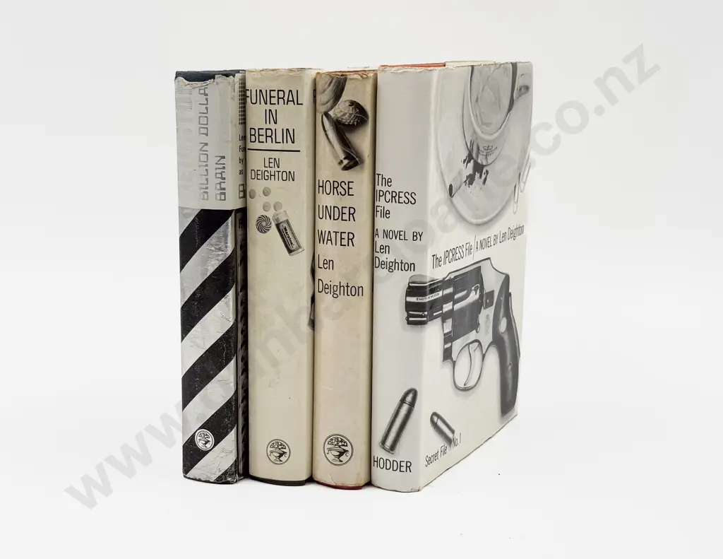 Len Deighton - Four Assorted First Edition Volumes Image 1++