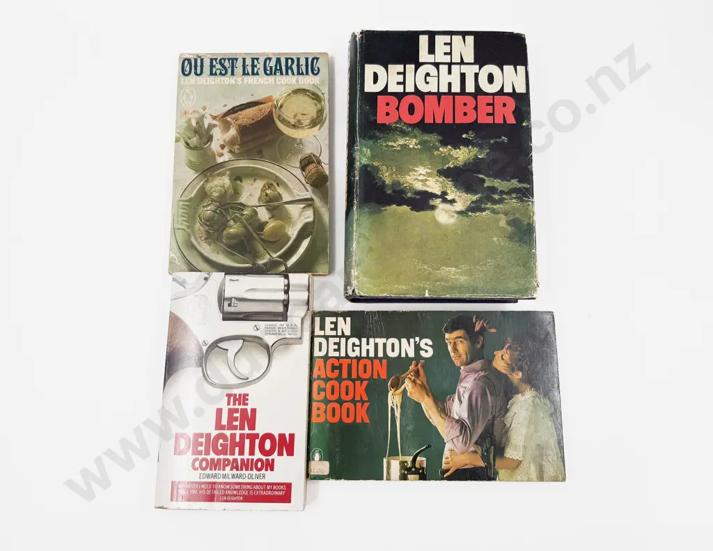 Len Deighton - Four Assorted Volumes Image 1++