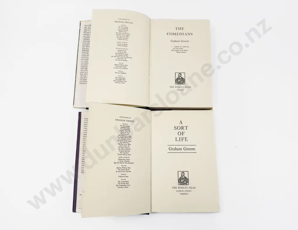Graham Greene - Two First Edition Volumes Image 1++